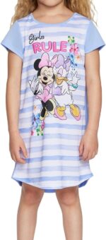 Suggest a better title and return a single title only without any other comments: Disney girls 3-pack Nightgowns, Soft & Cute Pajamas for Kids - Image 3
