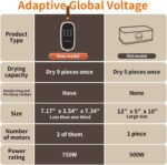 Portable Clothes Dryers for Laundry Apartments, No-Installation Faster Mini Dryer for Clothes, Compact Electric Clothes Dryer Machine Apartment, RV, Travel, Home Use - Image 9