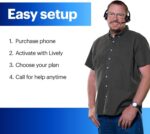 LIVELY Jitterbug Smart4 Smartphone for Seniors - Cell Phone for Seniors - Not Compatible with Other Wireless Carriers - No SIM Needed - Must Be Activated Phone Plan - Image 7