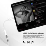 USB C to 3.5mm Headphone Jack Adapter for iPhone17/ iPhone 16/16 Pro/15/15 Pro/Pro Max/Plus, Type C Aux Audio Dongle Cable Cord Compatible with iPad, Samsung Galaxy S23/S23/S22/S21, MacBook（2 Pack） - Image 7