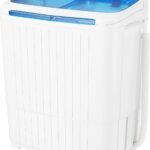 Portable Washing Machine,18 lbs Capacity,Washer and Dryer Combo Machine for Homes & Apartments,Twin Tub Laundry Washer with Spin Cycle