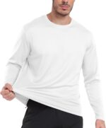 Long Sleeve Shirts for Men Moisture Wicking Mens Tee Shirts Workout Sun Protection T Shirt for Running - Image 2