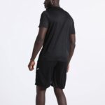 BUYJYA Men's Workout Clothes Athletic Shorts Shirt Set 3 Pack Basketball Football Training Running Gym Christmas gifts - Image 4