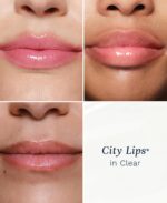 City Beauty City Lips Clear - Plumping Lip Gloss - Hydrate & Volumize - High Shine Lip Plumper - Hyaluronic Acid & Peptides Visibly Smooth Lip Wrinkles - Cruelty-Free - Image 2