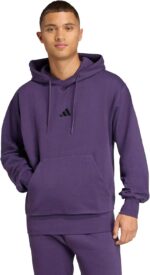 adidas Men's Essentials Feel Cozy Fleece Hoodie Sweatshirt