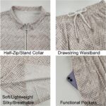 Mens Short Sets 2 Piece Outfits Polo Shirt Fashion Summer Tracksuits Casual Set Short Sleeve and Shorts Set for Men - Image 3