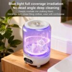 Portable Washing Machine, Underwear Washer, Small Washing Machines, Mini Washing Rechargeable Cordless Washing-Machine, Laundry Cup for Bra, Underwear, Socks，Large Capacity Endurance - Image 4