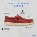 HEYDUDE Mens Wally Stretch Canvas - Image 7