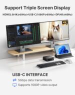 C4 Mini PC 11 Pro, Ryzen 5 3550H (Beat 4300U /3500U /3300U) Desktop Computer Dual 1000Mbps NIC LAN, 16GB RAM 512GB SSD Micro PC, WiFi 5, BT 5.0, Triple Display, PC for Home Theater, Office - Image 7