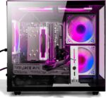 Gaming PC Desktop Computer - Ryzen 5 5500, Radeon RX 6500XT 4GB, 16GB DDR4 RAM, 1TB NVME SSD, Prebuilt Tower Computer (Black) - Image 3