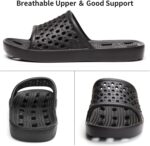 Xomiboe Shower Shoes Men Quick Drying Women Shower Sandals Non-Slip Comfortable House Slippers Bathroom Hotel Flip Flops Slides With Students Gym - Image 6