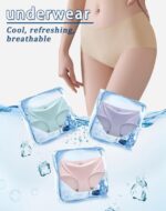 Suggest a better title and return a single title only without any other comments: Finihen Teen Girls Underwear Seamless Big Girls Panties No Show Multipack. - Image 4