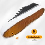 ZGR Womens White Tennis Shoes for Women,Lace up Canvas Sneakers,Casual Walking Canvas Shoes - Image 6