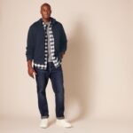 Amazon Essentials Men's Sweatshirt, Mock Neck, Fleece Zip Up - Image 8