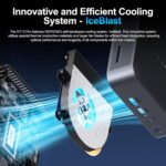 GEEKOM GT13 PRO Mini PC, Intel Core i9-13900HK (14C/20T, up to 5.4GHz), 16GB DDR4 RAM, 1TB PCIe 4.0 NVMe SSD, Aluminium Design Windows 11 Pro Desktop Computer with USB4,Wi-Fi 6E,BT 5.2,8K UHD - Image 8