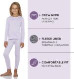 Suggest a better title and return a single title only without any other comments: Rocky Thermal Underwear for Kids, Girls Thermals Long Johns Underwear, Base Layer for Cold weather/skiing - Image 2