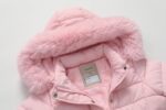 Girl's Winter Waterproof Warm Long Coat,Kids Puffer Jacket Outerwear Parka,Removable Hood - Image 5
