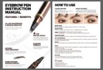 2 Pack Eyebrow Pen, Waterproof Microblading Eyebrow Pencil, 4 Tip Precise Eye Brow Makeup Pen for Women to Effortlessly Create Hair Like Natural Brows, Non Dry Out and Last All Day (Light Brown) - Image 2
