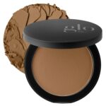Suggest a better title and return a single title only without any other comments: Glo Skin Beauty Pressed Base Powder Foundation Makeup (Chestnut Medium) - Flawless Coverage for a Radiant Natural, Second-Skin Finish