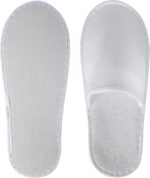 UrbanRoots 28 Pairs Disposable Slippers For Guests,Bulk Slippers For Hotel,Spa,Travel,Shoeless Home,Spa Slippers With Pouch,Non-Slip(White) house slippers for guests - Image 7