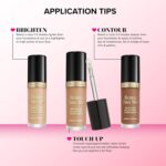 Suggest a better title and return a single title only without any other comments: Too Faced Born This Way Super Coverage Multi-Use Concealer | Full Coverage, Non-Comedogenic, Oil Free + Long Lasting Concealer | Hyaluronic Acid, Coconut Water + Alpine Rose - Image 9