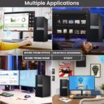 Dell Tower Desktop PC – Intel Core i7-7700 7th Gen Processor – 16GB DDR4 RAM – 512GB SSD – Keyboard & Mouse – Wi-Fi – Office, Home, Business Desktop Computer Windows 11 Pro (Renewed) - Image 6