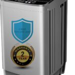 Portable Washing Machine - Compact 2.0 Cu.ft Portable Washer, Full-Automatic Top Loader for Space Saving, Ideal for Apartments, Homes, and Dorms, 10 Wash Cycles, Low Noise, IPX4 with Drain Pump