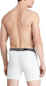 POLO RALPH LAUREN Underwear Boxer Brief, 3-Pack, Stretch Classic Fit, Moisture Wicking Pouch, Regular, Trunk & Long Leg - Image 5