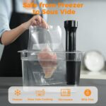 Wevac Vacuum Sealer Bags 11x50 Rolls 2 pack for Food Saver, Seal a Meal, Weston. Commercial Grade, BPA Free, Heavy Duty, Great for vac storage, Meal Prep or Sous Vide - Image 6