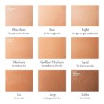 Suggest a better title and return a single title only without any other comments: LAURA GELLER NEW YORK Baked Double Take Powder Foundation - Deep - Buildable Medium to Full Coverage - Matte Finish - Image 8