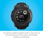 Garmin Instinct 2X Solar - Tactical Edition, Rugged GPS Smartwatch, Built-in Flashlight, Ballistics Calculator, Solar Charging Capability, Black - Image 6