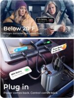 LISEN Retractable Car Charger, for Gifts for Him Her, 69W Cars Adapter USB C Fast Charger for iPhone 17-12, Car Accessories Gadgets for Men, Anniversary Birthday Gifts for Men Women, for Samsung - Image 5