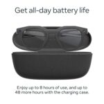 Oakley Meta HSTN, Black | Smart AI Glasses for Men, Women — Performance for Sports, Athletes — Camera, Audio, Video — 8 Hour Battery — 3K HD Resolution — Clear Lenses - Image 7