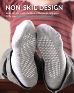 Infinno Baby Non Slip Ankle Socks 9 Pairs - Toddler Socks with Grips for Kids, Infants Boys and Girls 6-24 Months, 1T-7T - Image 2