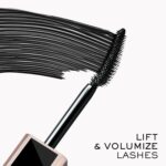 Lancôme Lash Idôle Lash-Lifting & Volumizing Mascara - Black Mascara for Instant Volume, Length & Lift - Smudge Proof & Up To 24H Wear - Black - Image 2