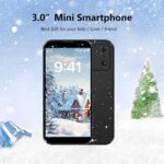 BLKE Mini Phone 3.0" HD Touch Screen Mini Smartphone World's Smallest Unlocked Android Compact Mobile Phone for Students Cell Phone App Download WiFi GPS Face lD 2GB+16GB Orange - Image 2