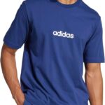 Adidas Mens Essentials Linear Single Jersey T-Shirt
