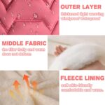 3T 4T 5T 6T Toddler Girls Winter Coat Jacket Outwear Clothes Warm Overcoat Snowsuit Puffer Parka Fur Lined Hood Kids - Image 4