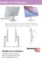 Lenovo 24" All-in-One Desktop | Ultra-Fast Intel Quad-Core CPU | 16GB RAM | 512GB External & 256GB SSD | Full HD Display | Wi-Fi 6 | HDMI | Ethernet Ports | Windows 11 | Wireless Keyboard & Mouse - Image 5