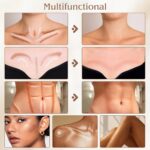 Contour Highlighter Stick，2-in-1 Dual-Ended Cream Bronzer & Highlighter Sticks Pen for Face Body Contouring Makeup- Buildable，Waterproof, Easy to Apply Suitable for Beginners，01Nuetral Nude + Beige - Image 7