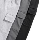 Nivne Tco Boys Casual Pants-Solid Color Soft Trousers-Toddler Boys 3 Pack Sweatpants Set (3-7 Years) - Image 3