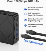 C4 Mini PC 11 Pro, Ryzen 5 3550H (Beat 4300U /3500U /3300U) Desktop Computer Dual 1000Mbps NIC LAN, 16GB RAM 512GB SSD Micro PC, WiFi 5, BT 5.0, Triple Display, PC for Home Theater, Office - Image 6