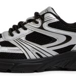 LUCKY STEP Women's Mesh Casual Fashion Sneakers Lace Up Lightweight Running Shoes Non Slip Breathable Chunky Shoes