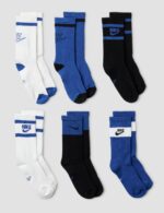 Nike Unisex Kids' Everyday Cushioned Socks - Crew, Ankle, or No-Show (6 Pairs) | Boys and Girls - Image 2