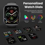 Smart Watch for Men Women (Answer/Make Call), 1.95" Touch Screen Fitness Tracker with Heart Rate/Sleep Monitor, IP68 Waterproof Smartwatch for Android iOS, Fitness Watch with 120+ Sports Modes, Black - Image 6