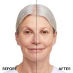 Suggest a better title and return a single title only without any other comments: No7 Restore & Renew Multi Action Serum Foundation - Warm Beige - Liquid Foundation Makeup with Vitamin C, Vitamin E & Collagen for Face - Beauty Skin Serum Formula with Medium Coverage (30ml) - Image 2