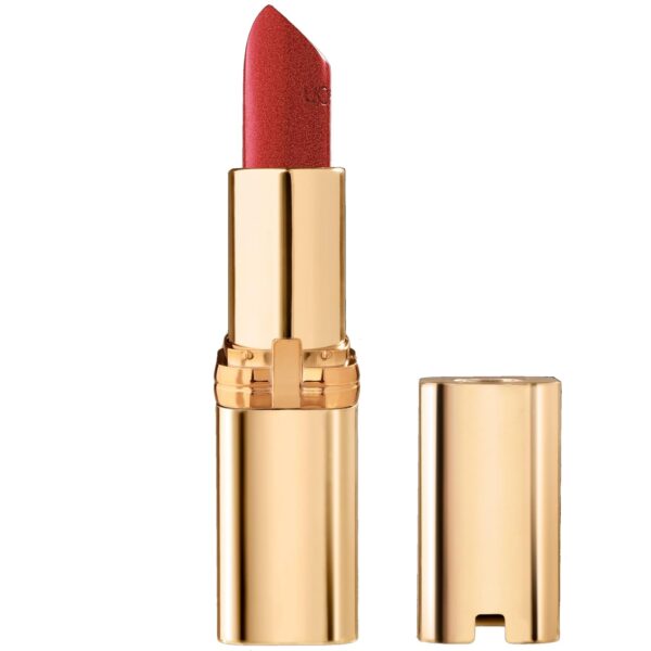 L'Oreal Paris Colour Riche Original Creamy, Hydrating Satin Lipstick with Argan Oil and Vitamin E, Blazing Lava , 1 Count