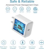 iPhone 17 16 15 Charger Fast Charging Type C Chargers USB C Charger Block iPhone 17 16 15 Air Pro Max Chargers with 6FT Cable for iPhone 17/17 Plus/17 Pro Max/16/16 Plus/16 Pro Max/15 Pro Max/iPad Pro - Image 5