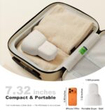 Sothing Portable Clothes Dryer, Travel Clothes Dryer, Quiet 48dB Mini Dryer for Clothes with 3 Timer Settings (4H/8H/12H), 140°F Constant Temperature, 120V, for Home, Apartment & Travel - Image 2