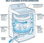 4.5 cu. ft. Top Load Washer with Triple Action Impeller for Tough Dirt & Stains - Reduce Laundry Time with Accela Wash & Express Wash - Image 4